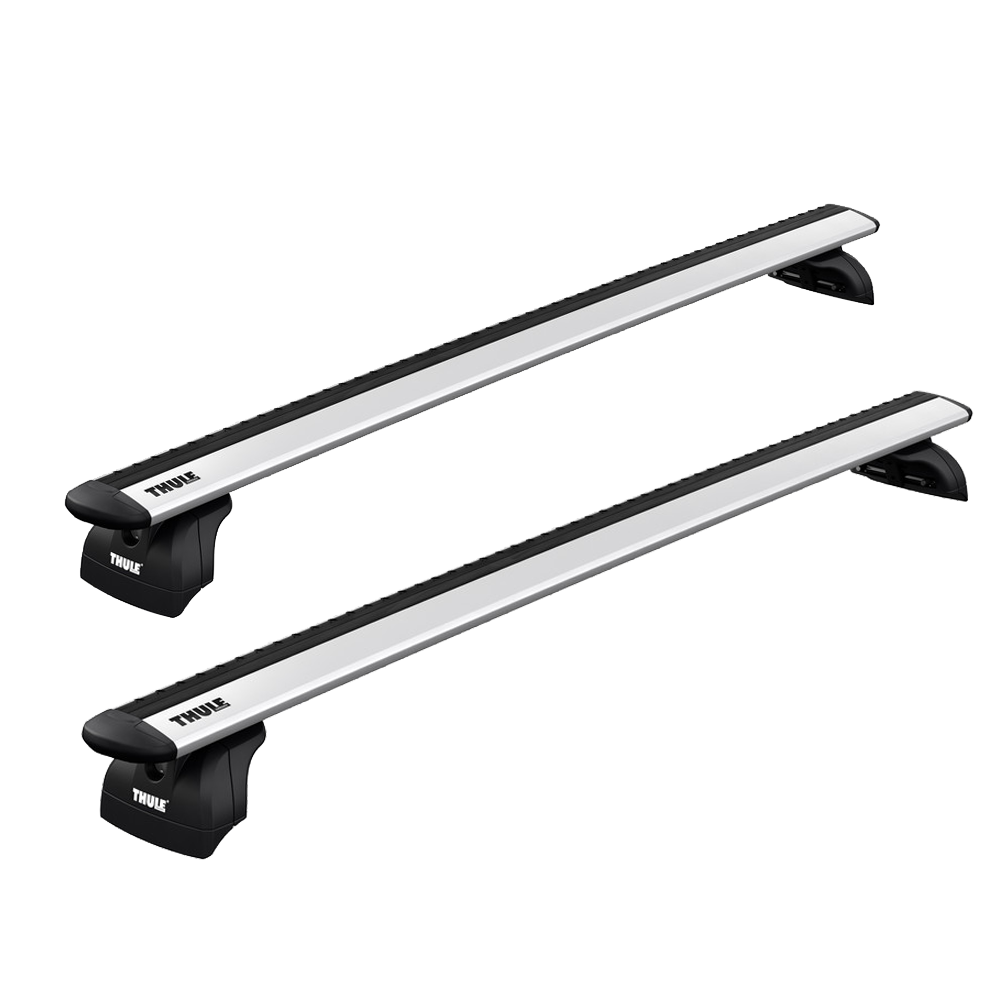 THULE Roof Rack For RENAULT Megane without Sunroof (Mk II) 3-Door Hatchback 2003-2008 with Fixed Points (WINGBAR EVO)