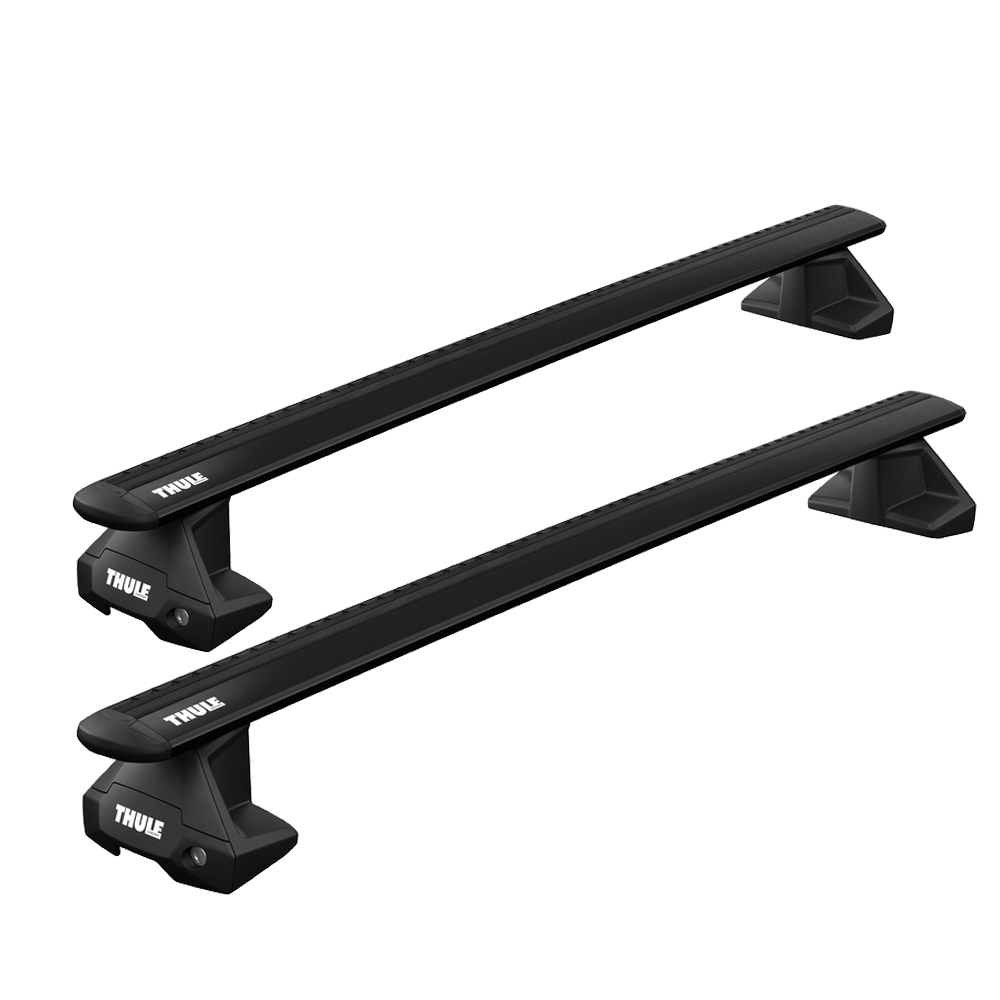 THULE Roof Rack For LAND ROVER Range Rover Evoque 5-Door SUV 2011-2018 with Normal Roof (WINGBAR EVO BLACK)
